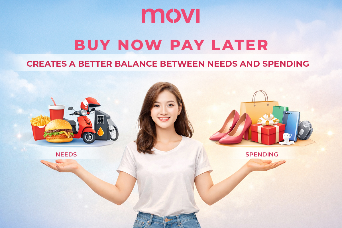 BUY NOW PAY LATER CREATES A BETTER BALANCE BETWEEN NEEDS AND SPENDING